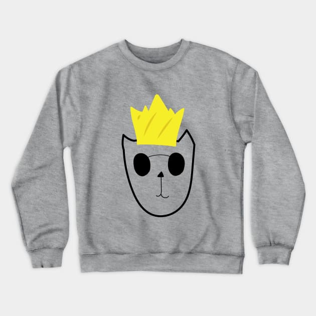 Queen Cat Crewneck Sweatshirt by The Celestial River